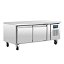 Mesa fría baja Chef de 2 puertas compatible Gastronorm 1/1 Polar DA462